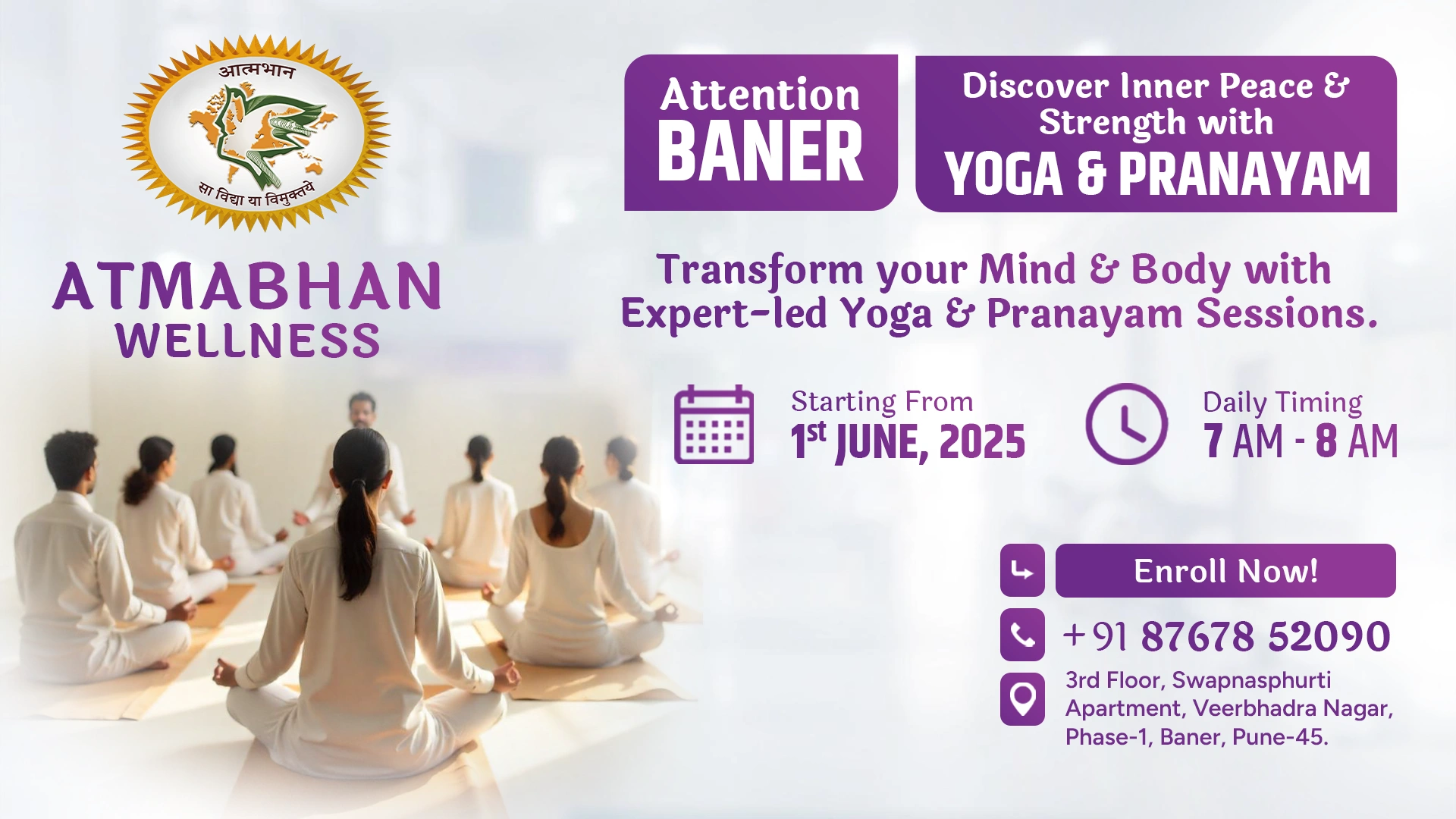 Yoga Classes in Baner